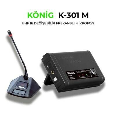 KÖNİG K-301 MASA MİKROFON