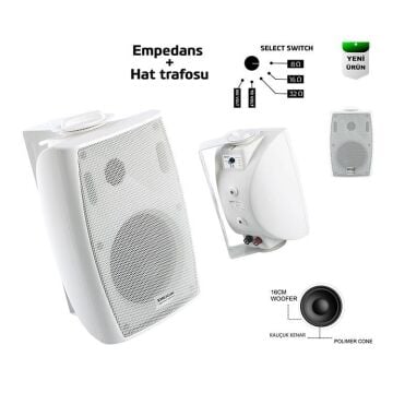 Dexun D6T 250W Trafolu Sütun Hoparlör