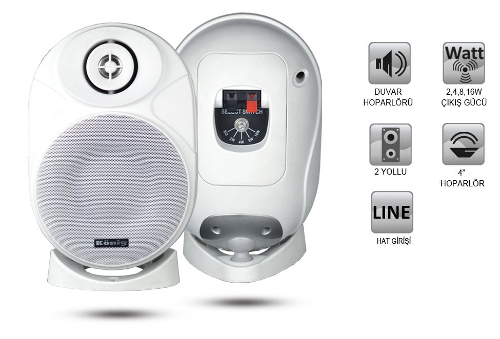 SMD 4T DUVAR HOPARLÖRÜ
