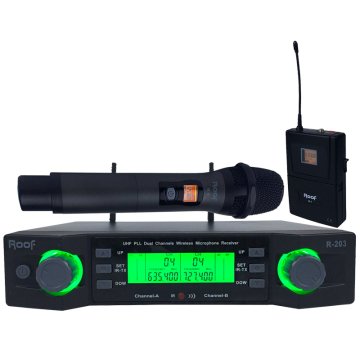 Roof R-203(E+Y) UHF Telsiz Mikrofon