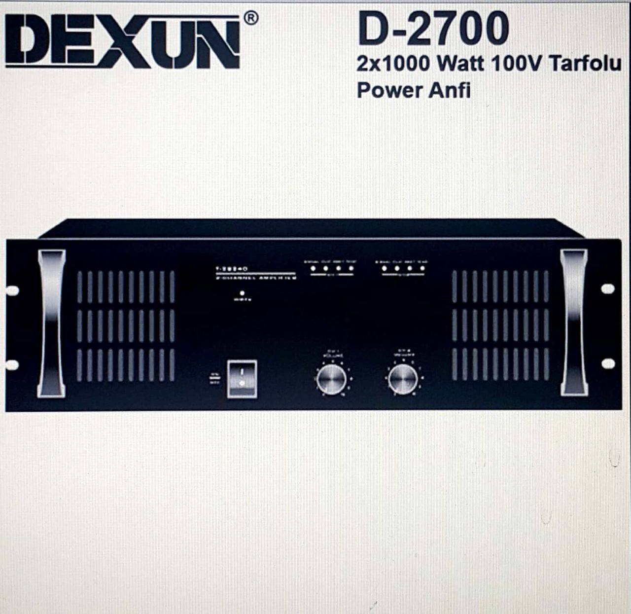 Dexun D-2700 1000 Watt Hat Trafolu Power Anfi