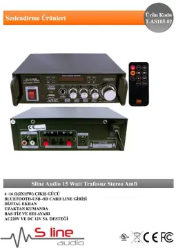 (T-AS105-02) Sline Audio 15W Anfi