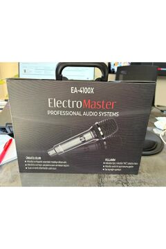 ELECTROMASTER EA-4100X KABLOLU EL MİKROFONU
