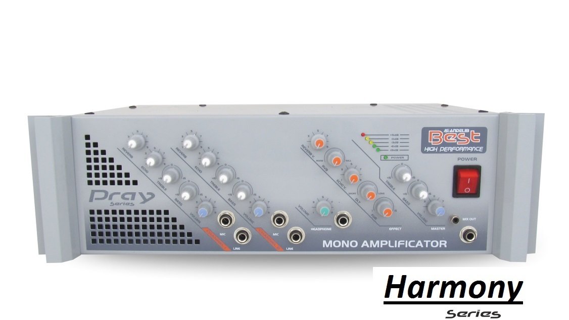 ANPR2400R Stereo Mixer Amplifikatör