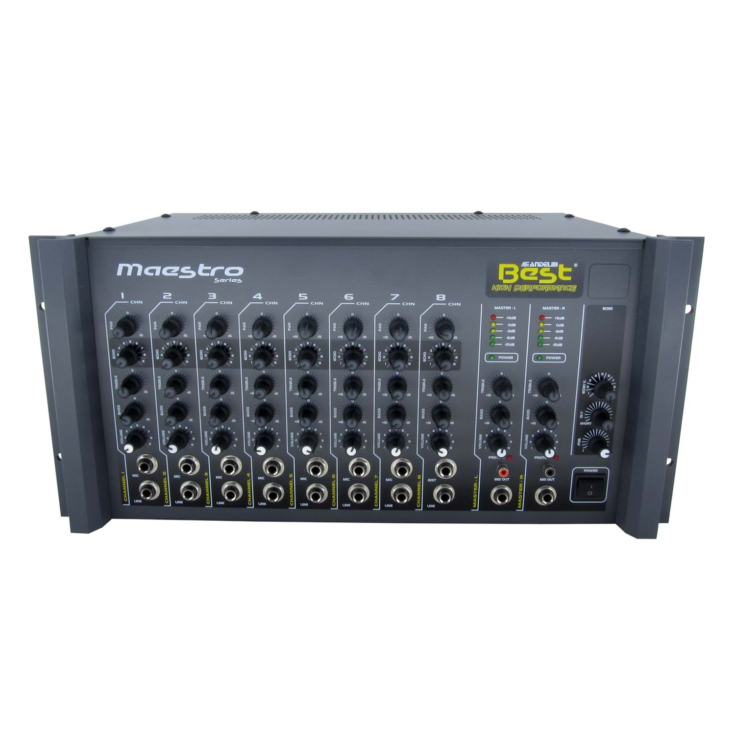 AN500ST2 Stereo Mixer Amplifikatör