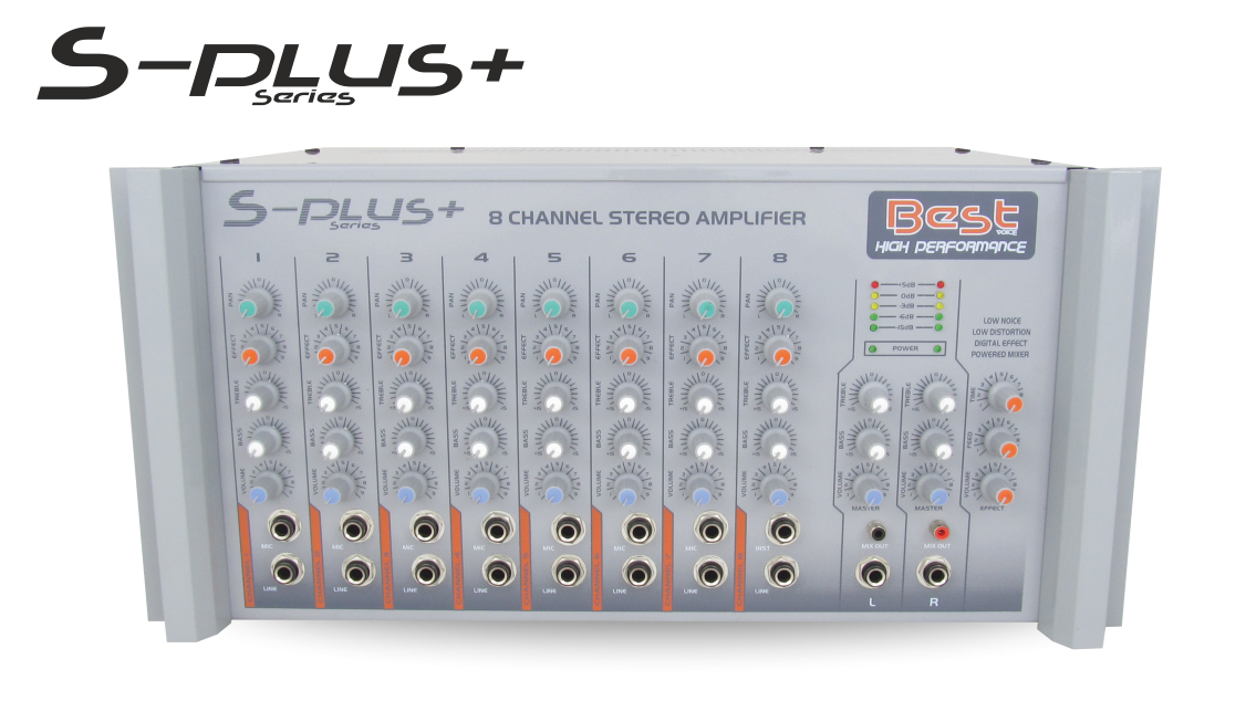 AN300ST Stereo Mixer Amplifikatör