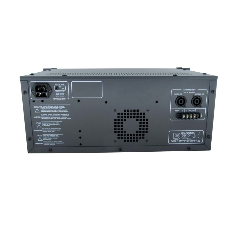 AN500MRU Mono Mixer Amplifikatör