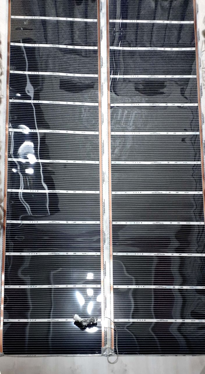 Rexva 240 watt Halı altı termostatlı karbon film  160x300 6 m2 