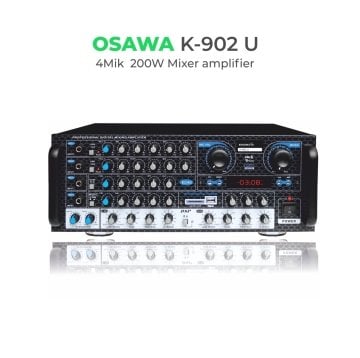 K–902 U MIXER AMPLIFIER MAX 200W MIXER AMPLIFIER