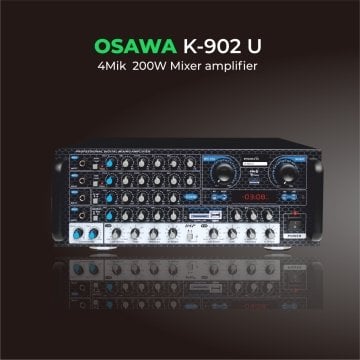 K–902 U MIXER AMPLIFIER MAX 200W MIXER AMPLIFIER