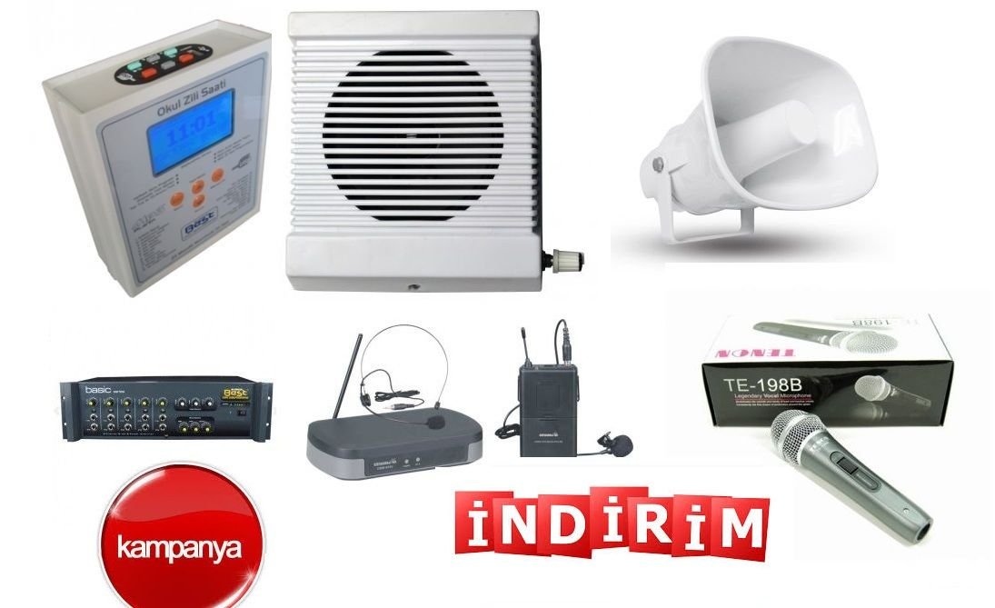 OKUL SES SİSTEMİ SETİ