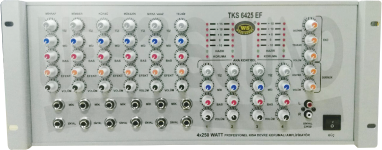 TKS 6425 EF 6 KANAL MİKSERLİ AMPLİFİKATÖR