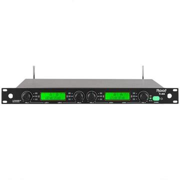 R-404 4 Kanal Uhf Kablosuz Receıver Çift Tunerli
