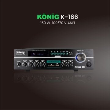 König K-166 150 Watt  Hat Trafolu Anfi