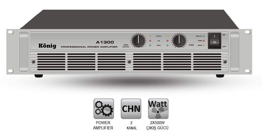 KÖNİG A-1300S POWER ANFİ
