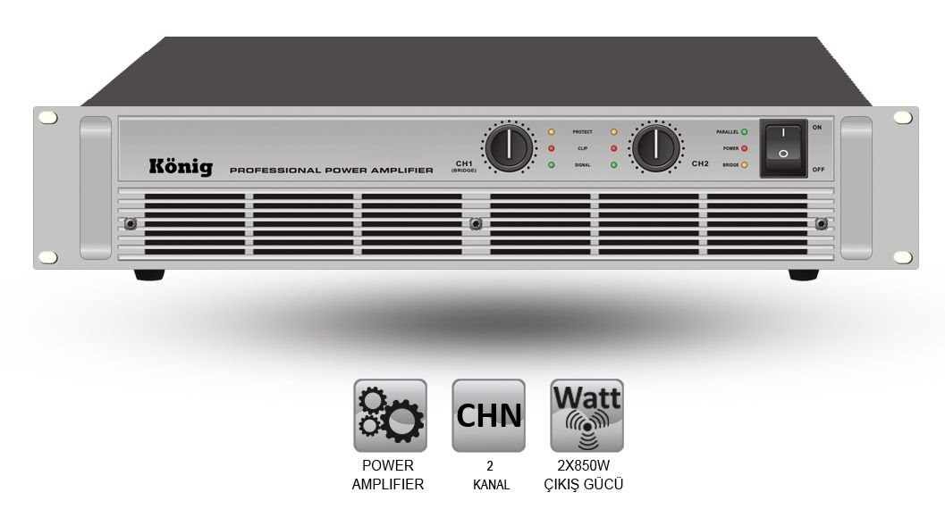 KÖNİG A-2000S  POWER ANFİ
