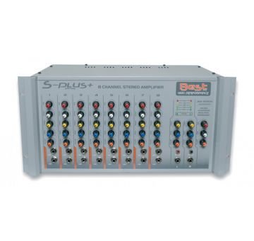BEST PLUS AN200S 8 Kanal 2x200 Watt Stereo Anfi Mixer