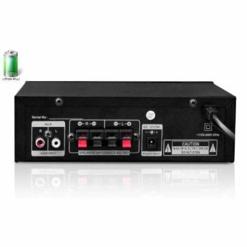 MEKSE UA-101  30W RMS Stereo Bluetooth Şarjlı 12V Özellikli Amfi