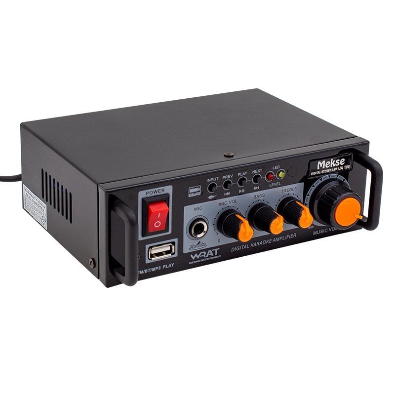 Mekse UA 100 20W Stereo Bluetooth Amfi