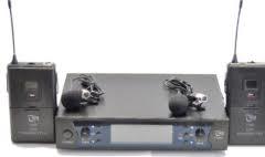 Tuig T-668 Uhf Band 2 Kanal Çift Yaka Kablosuz Mikrofon Seti