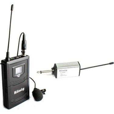 KÖNİG K-400 UHF DIGITAL 1 YAKA TELSİZ MİKROFON