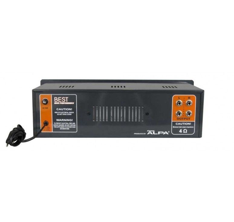 BEST BASİC AN2100UT1  5 Kanal 2x100 Watt 1 kanal trafolu Stereo Anfi Mixer