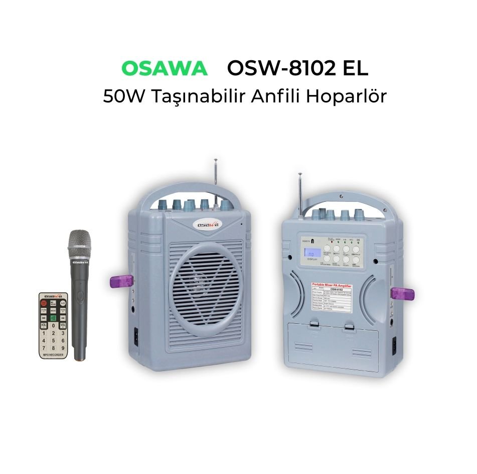 OSW-8102 EL Taşınabilir Şarjlı Mevlit Anfisi