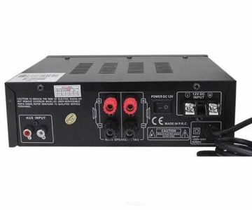 Universal AV-992 2 Mikrofon Girişli USB-SD Anfi