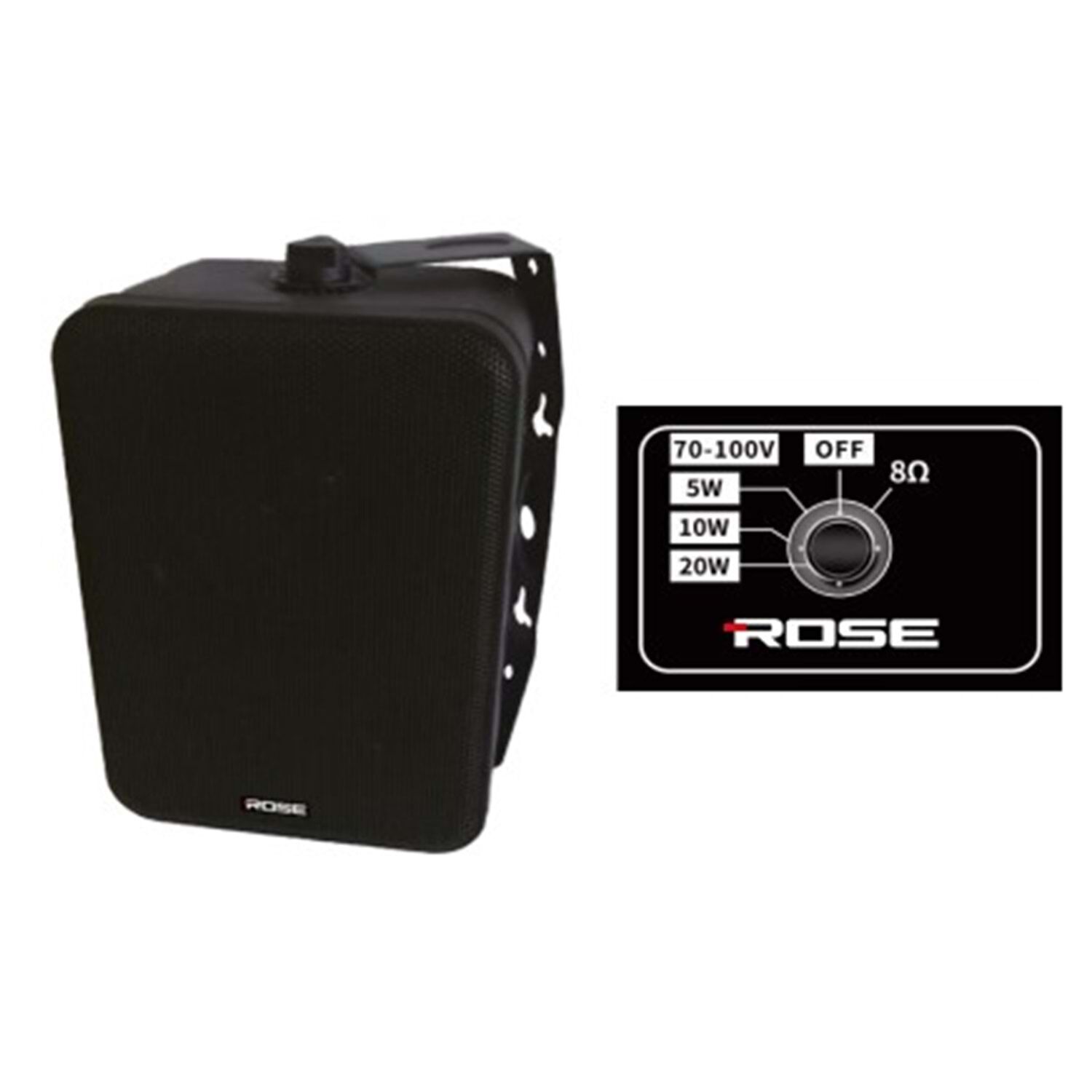 ROSE RD-04B 4'' TRAFOLU SÜTUN HOPARLÖR