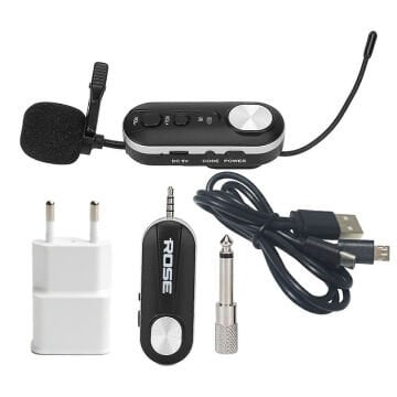 ROSE R-101-YW UHF Kablosuz Yaka Mikrofonu