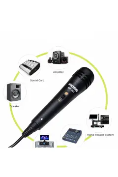 ROSE MK-101 Kablolu Dinamik Mikrofon