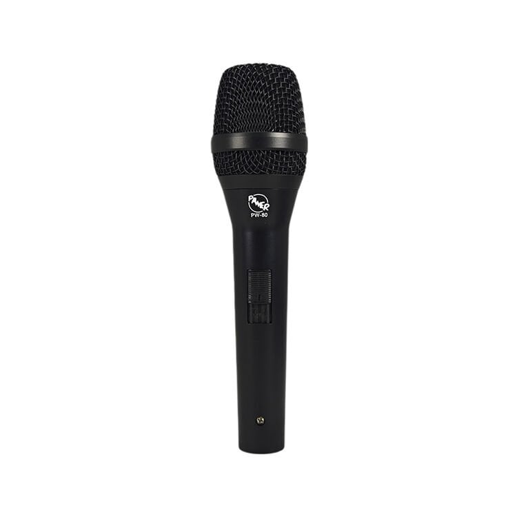 Pawer PW-80 Kablolu Dinamik El Mikrofonu - XLR