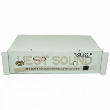 West Sound West Sound TKS 250 P TR 250 Watt 2 Kanal 100V Güç Amplifikatörü