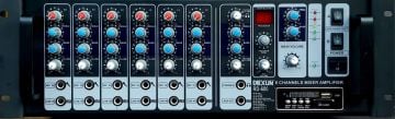 DEXUN RD-600T 6 Kanal 600W Mp3-DSP(Reverbli) Trafolu Mixer Anfi