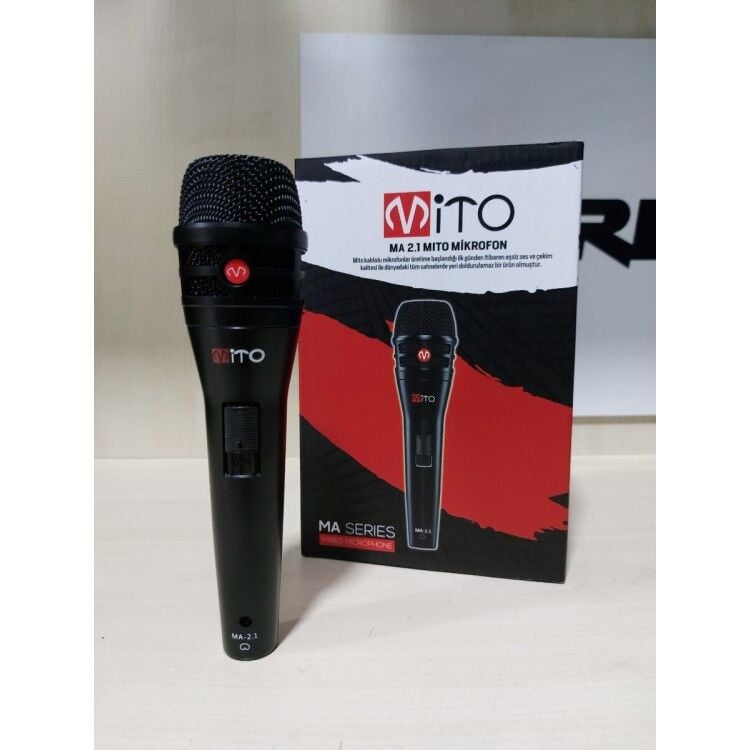 MİTO MA 2.1 Profesyonel Kablolu Vokal El Mikrofonu