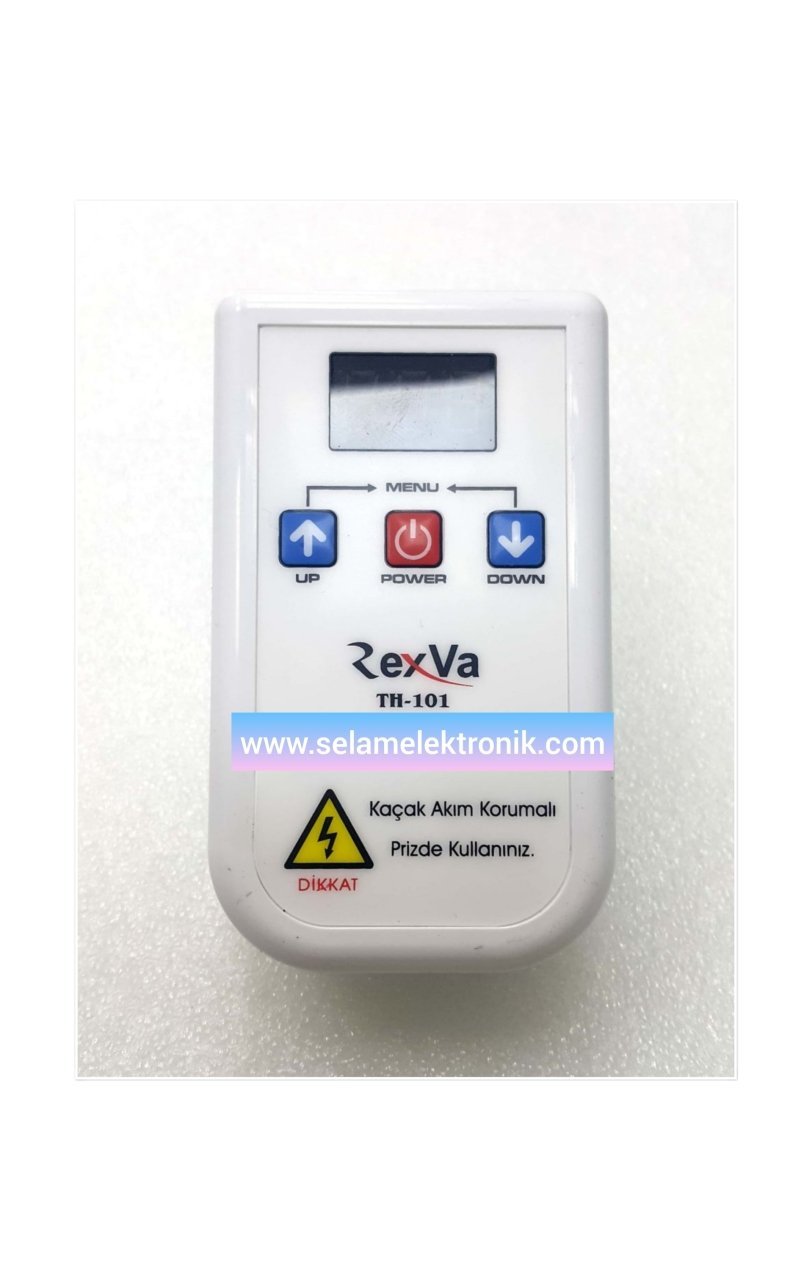 REXVA TERMOSTAT TH-101 (Isı Kontrol Cihazı)
