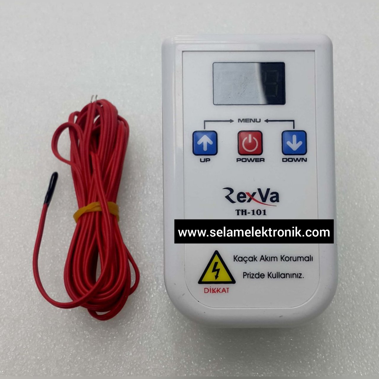 REXVA TERMOSTAT TH-101 (Isı Kontrol Cihazı)