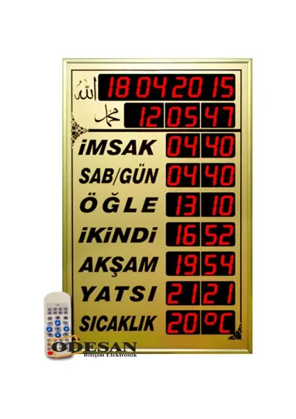 CAMİ TİPİ İMSAKİYE