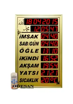 CAMİ TİPİ İMSAKİYE