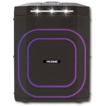ROSE HP- 2120 8'' PARTYBOX + GİTAR AMFİ BLUETOOTH HOP.+ MİKROFON