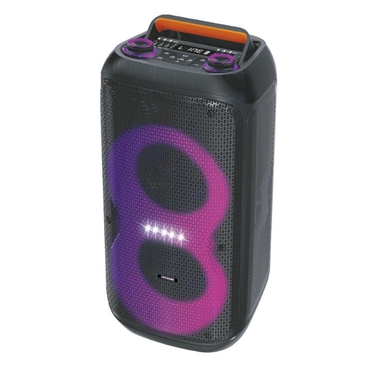 Rose HP-2150 Partybox Kablosuz El Mikrofonlu Sarjlı Bluetooth Dual 6.5” Hoparlör