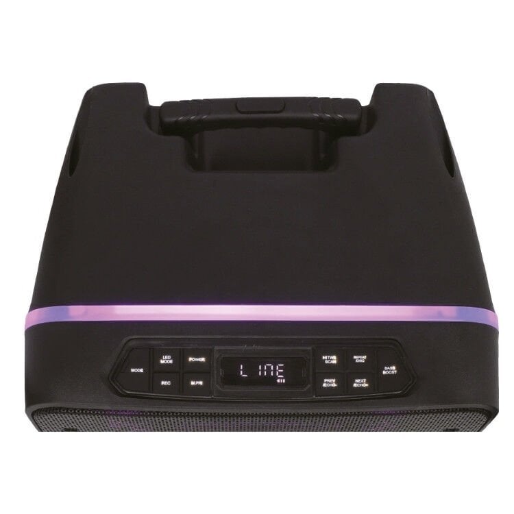 Rose HP-2300 Partybox Kablosuz Çift El Mikrofonlu Sarjlı Bluetooth 15” Hoparlör