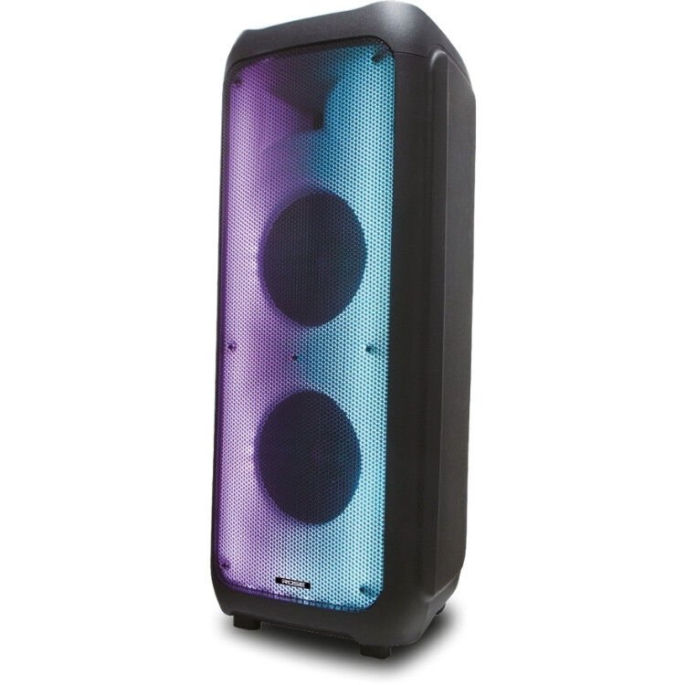 Rose HP-2400 Partybox Kablosuz Çift El Mikrofonlu Sarjlı Bluetooth Dual 10” Hoparlör