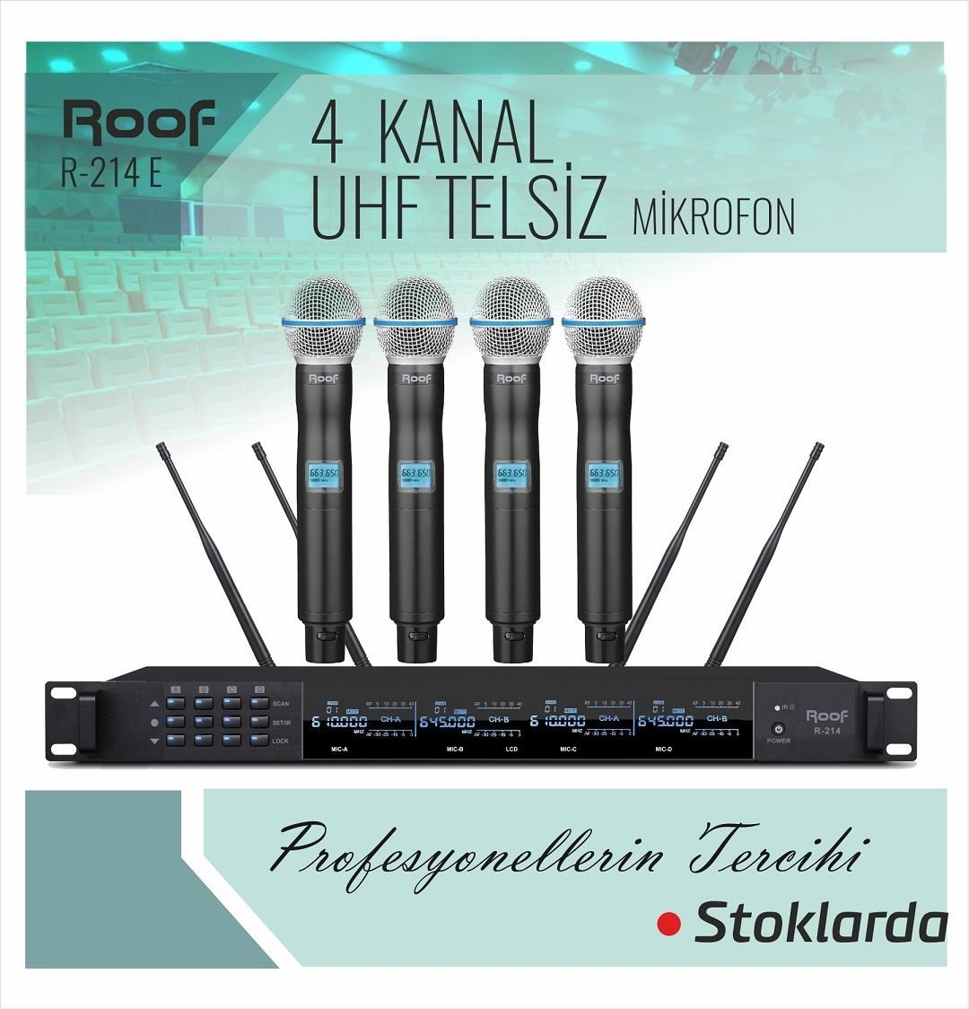 KABLOSUZ MİKROFONLAR